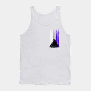 Pride Collection - Demisexual Pride Flag (Paint Streak/Vertical) Tank Top